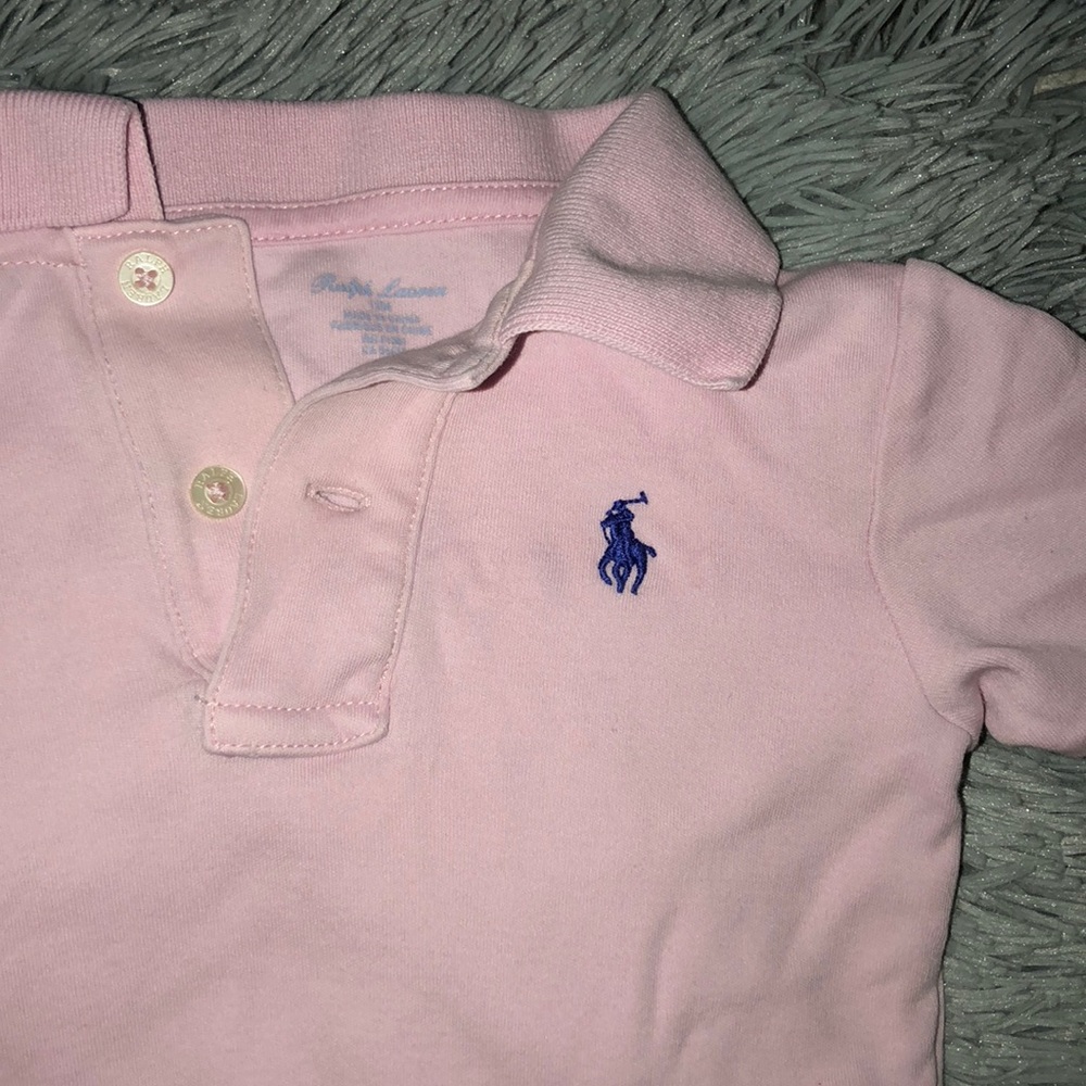 Boys Light Pink Ralph Lauren